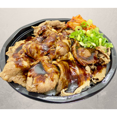 ラム肉のジンギスカン丼