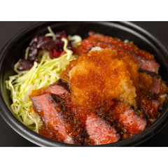 ビフテキ丼おろしポン酢