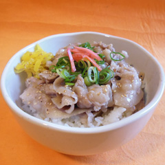 京都ぽーくの塩豚丼