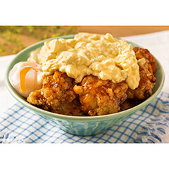 南蛮タルタル温玉丼