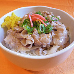 京都ぽーくの塩豚丼