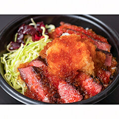 名物ビフテキ丼@おろポン