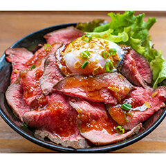 湘南ローストビーフ丼 ~特製ダレと温玉のせ~