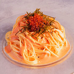 冷製パスタ☆いくら明太子