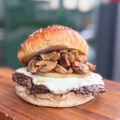 千葉焦がし醤油きのこバーガー