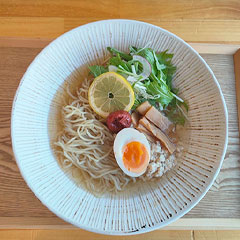 冷やし鶏塩そば