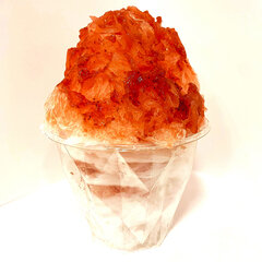 日光天然氷のかき氷 とちあいかいちご