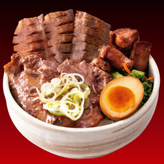 牛たん極三種丼