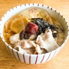 料亭の味 冷やし豚しゃぶ梅茶漬け