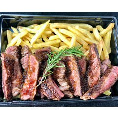 クォーターポンドステーキ